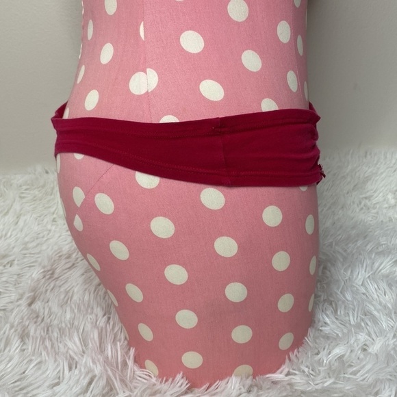 PINK Victoria’s Secret low rise fuchsia cotton gathered hip thong - Picture 5 of 5